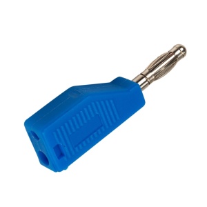 4mm Stackable Plugs - Standard - Blue